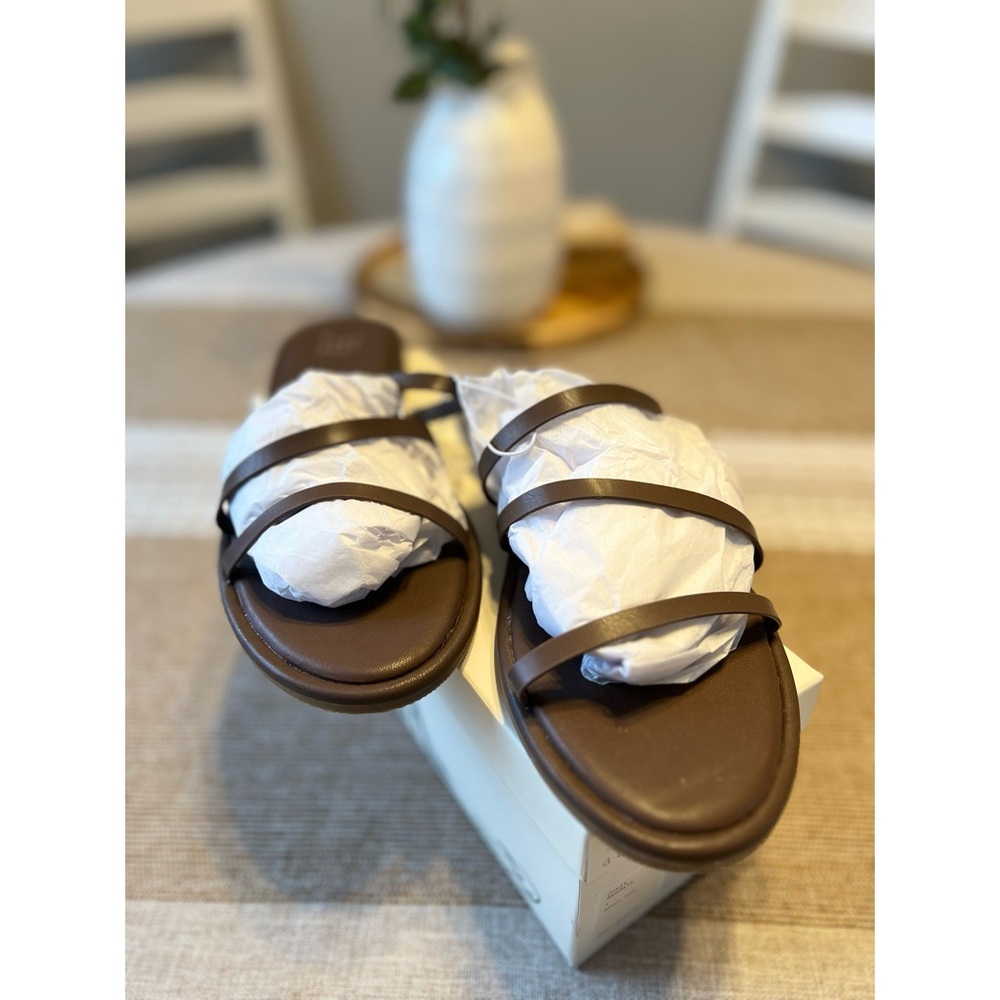 a new day Brown Strappy Sandals